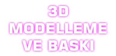 3D MODELLEME VE BASKI